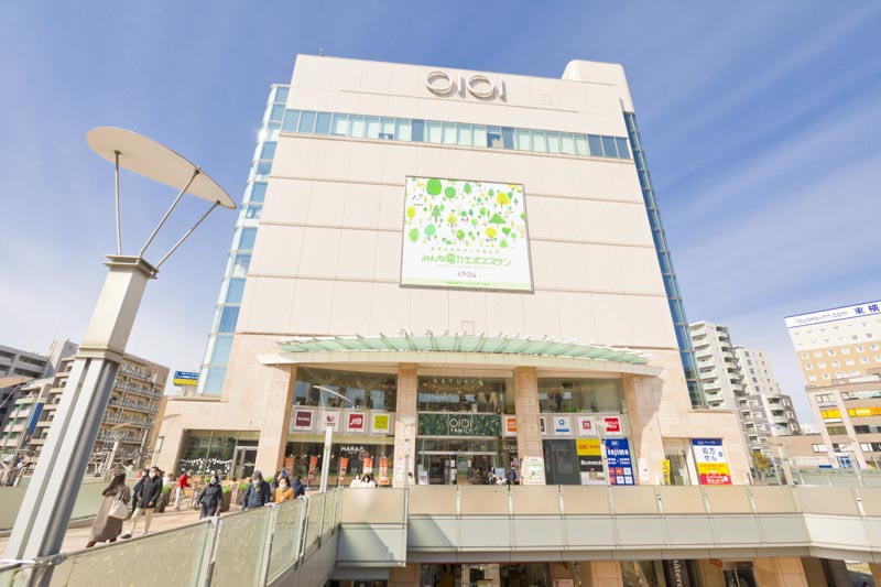 「マルイファミリー志木」など「志木」駅周辺の大規模ショッピング施設も使いやすい