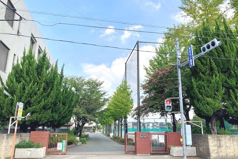 埼玉県さいたま市北区・「さいたま市立日進中学校」
