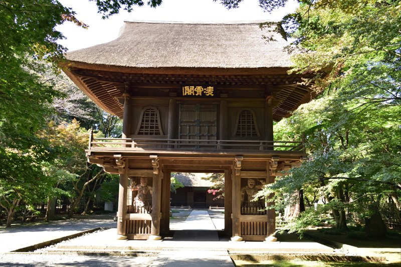 武蔵野の雑木林が残る「平林寺」